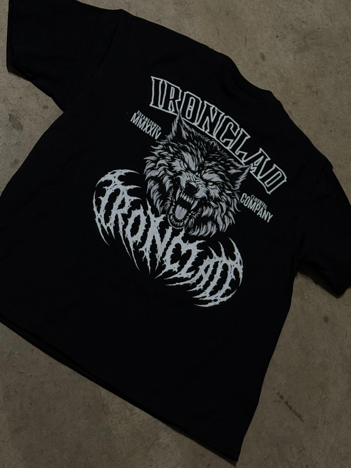 IRONCLAD “IRON-WOLF” Slightly Oversized Tee