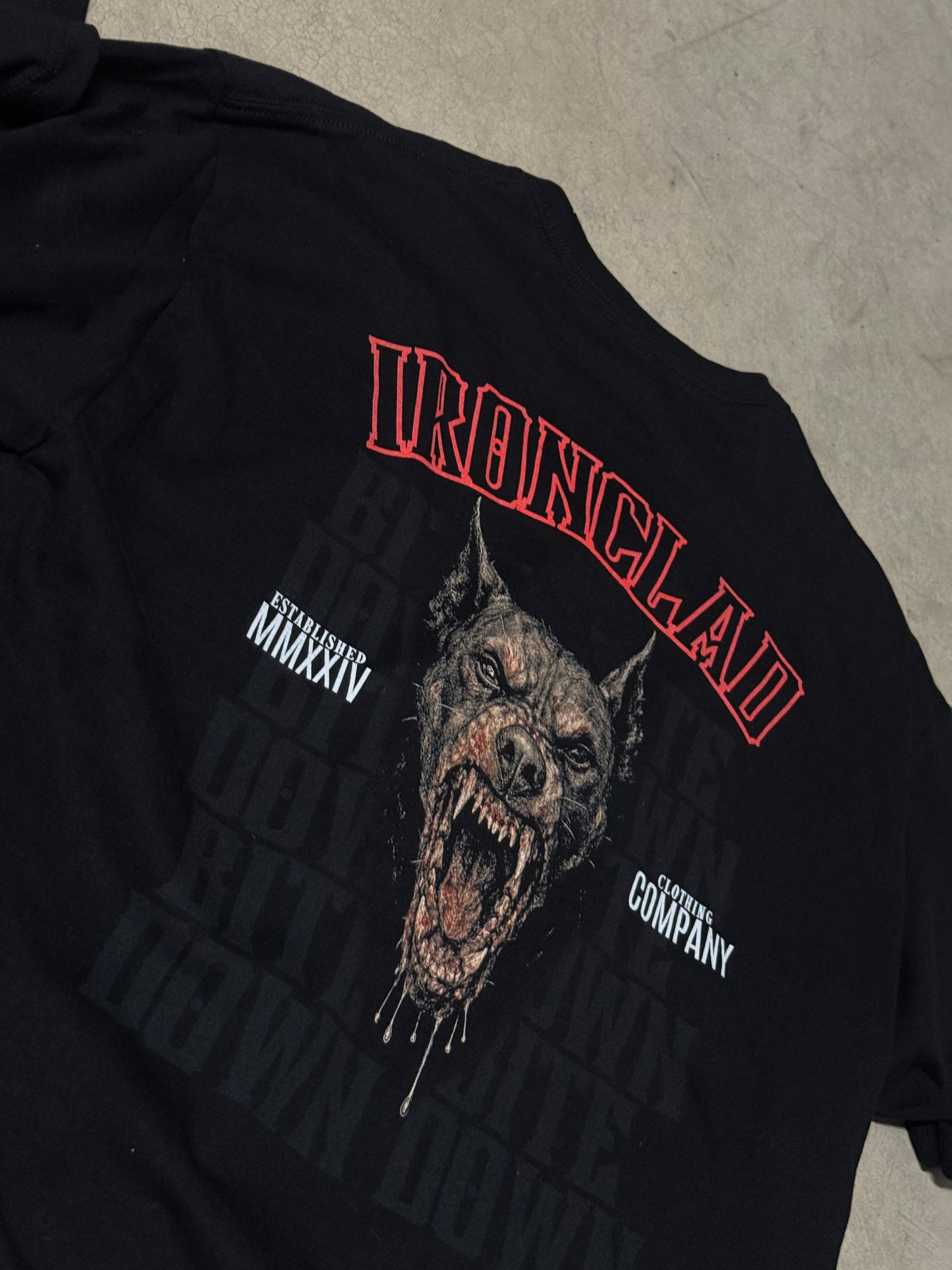 IRONCLAD “ Bite Down” Slightly Oversized Tee