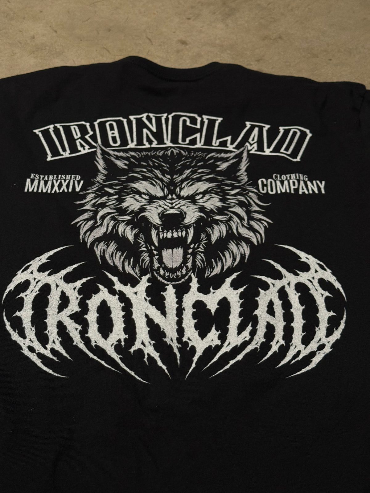 IRONCLAD “IRON-WOLF” Slightly Oversized Tee