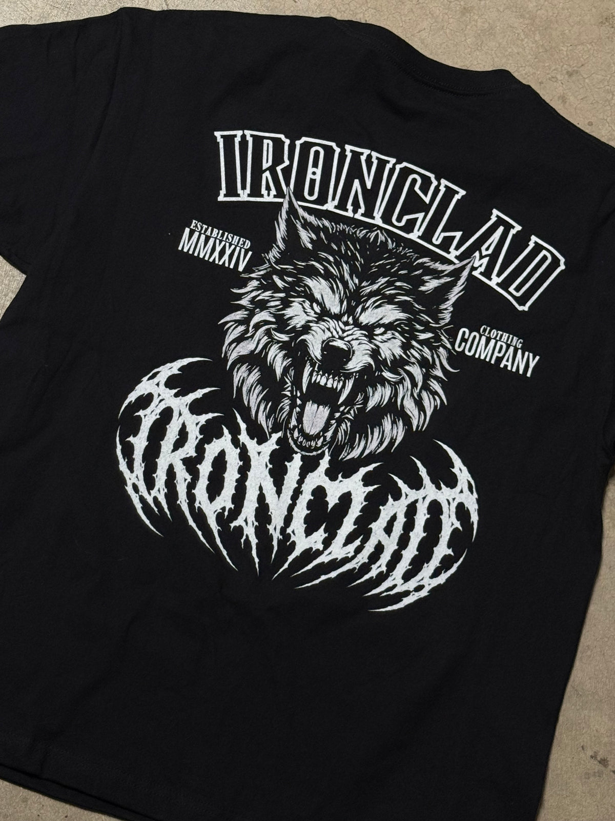 IRONCLAD “IRON-WOLF” Slightly Oversized Tee