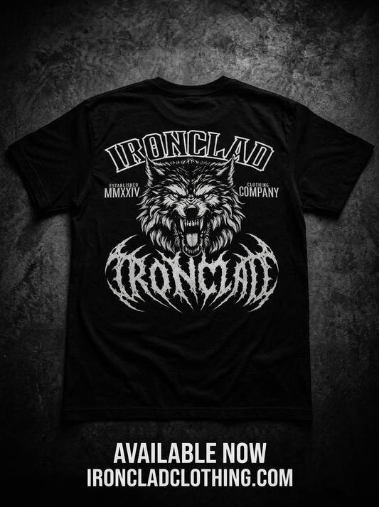 IRONCLAD “IRON-WOLF” Slightly Oversized Tee